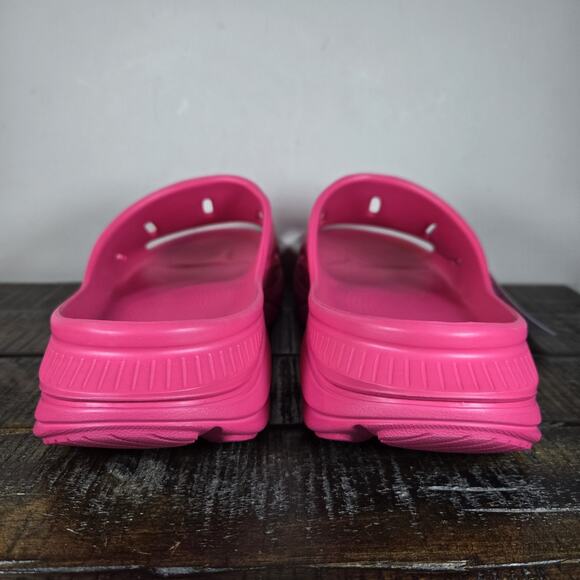 NEW HOKA One One Ora Recovery Slides 3 Mens Size 10 Comfy Sandals Pink Yarrow - Picture 4 of 12